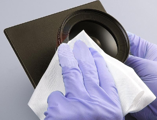 Lens dust-free paper